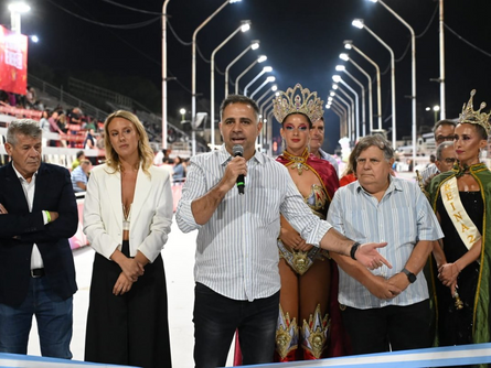 Con la presencia del intendente Davico, quedó inaugurada la edición 2026 del Carnaval del País