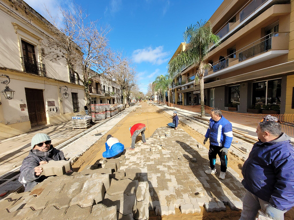 El Municipio retomó múltiples frentes de obra tras una semana de intensas precipitaciones