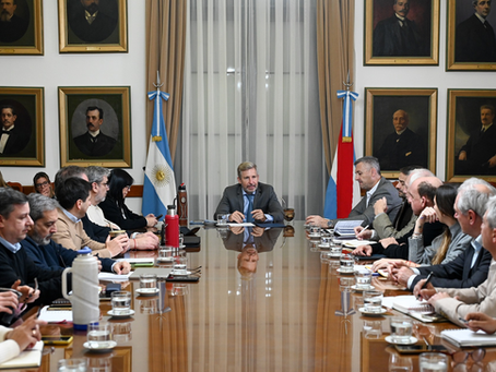 Frigerio encabezó una nueva reunión de gabinete con eje en obras viales y gestión