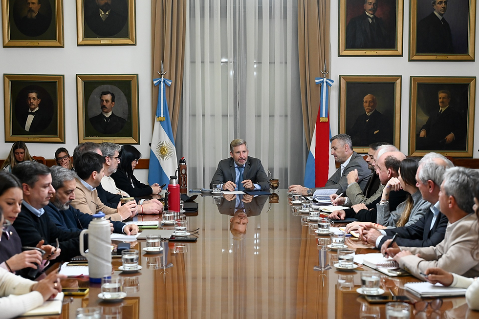 Frigerio encabezó una nueva reunión de gabinete con eje en obras viales y gestión