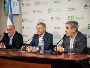 Frigerio destacó que el acuerdo con Anses es "el mayor reconocimiento de fondos obtenido por Entre Ríos"