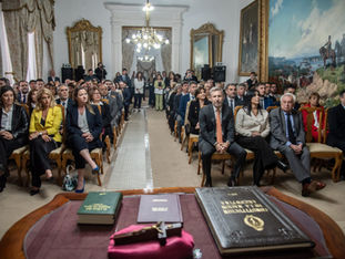Frigerio tomó juramento a los nuevos integrantes del Consejo de la Magistratura