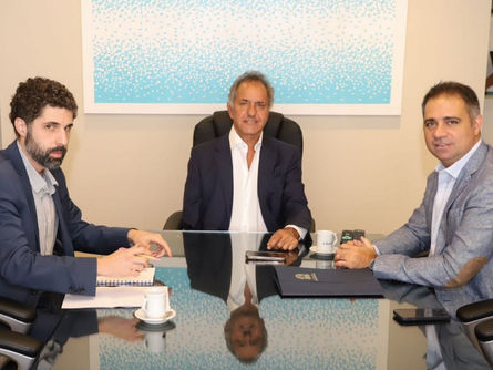 Davico se reunió con Scioli para avanzar en temáticas turísticas y ambientales