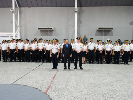 Renovación en la cúpula policial: Roncaglia tomó juramento a las nuevas autoridades de la Policía