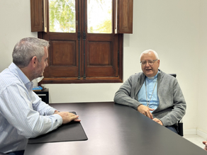 El Obispo Zurbriggen fue recibido por Walser en Colón