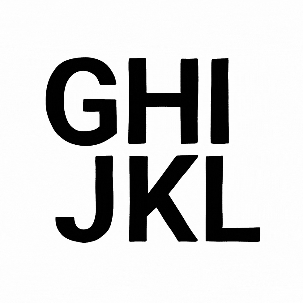 Thumbnail: GIF Pack: Wiggling Alphabet + Numbers + Symbols in Black
