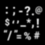 Thumbnail: GIF Pack: Wiggling Alphabet + Numbers + Symbols in White