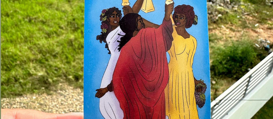 Three of Cups + Mercury in Cancer