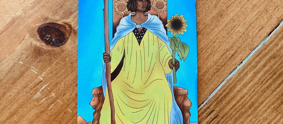 Queen of Wands + Fire Signs