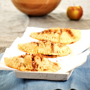 Glutenfreie Apfeltaschen