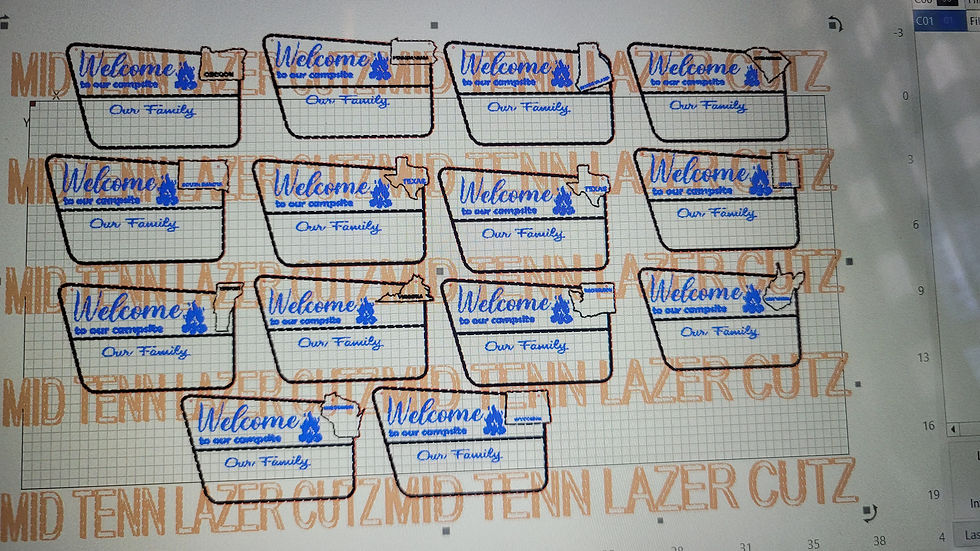 Thumbnail: Campsite Hanging sign