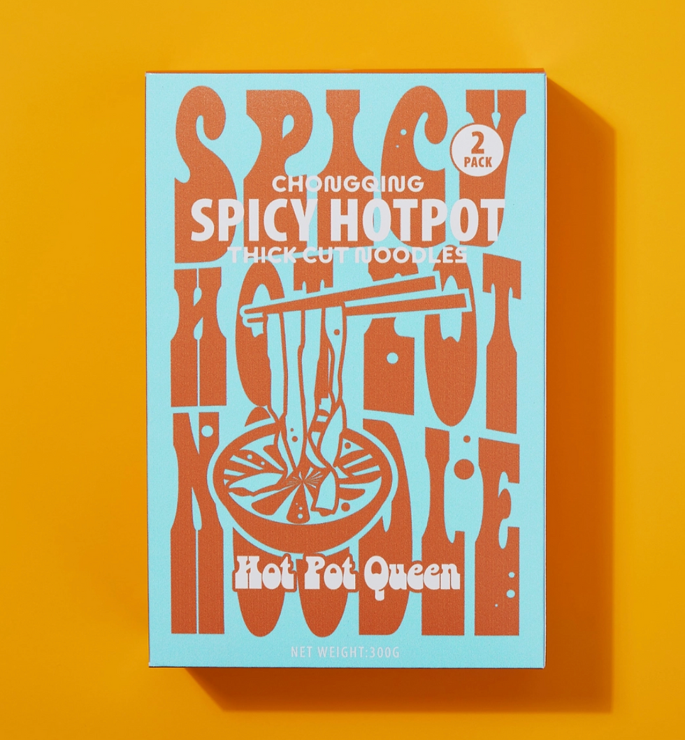Thumbnail: Spicy Hotpot Thick Cut Noodles-Pack of 2