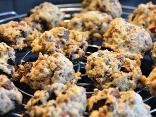 Schoko-Haselnuss-Cookies *natürlich gesüßt*