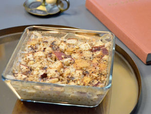 Baked Oatmeal *Pfirsich & Haselnuss*