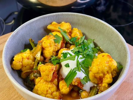 Spicy Blumenkohl Curry