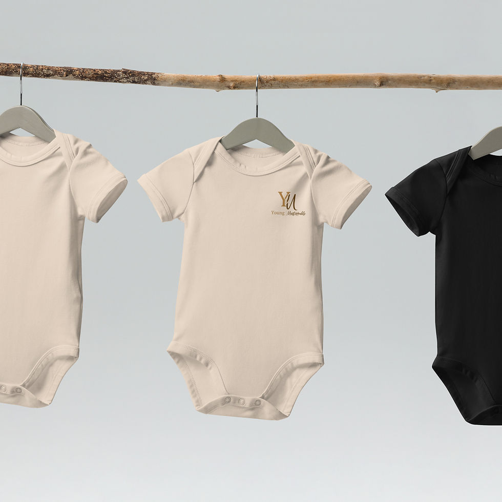 Thumbnail: Y&U Organic cotton baby bodysuit