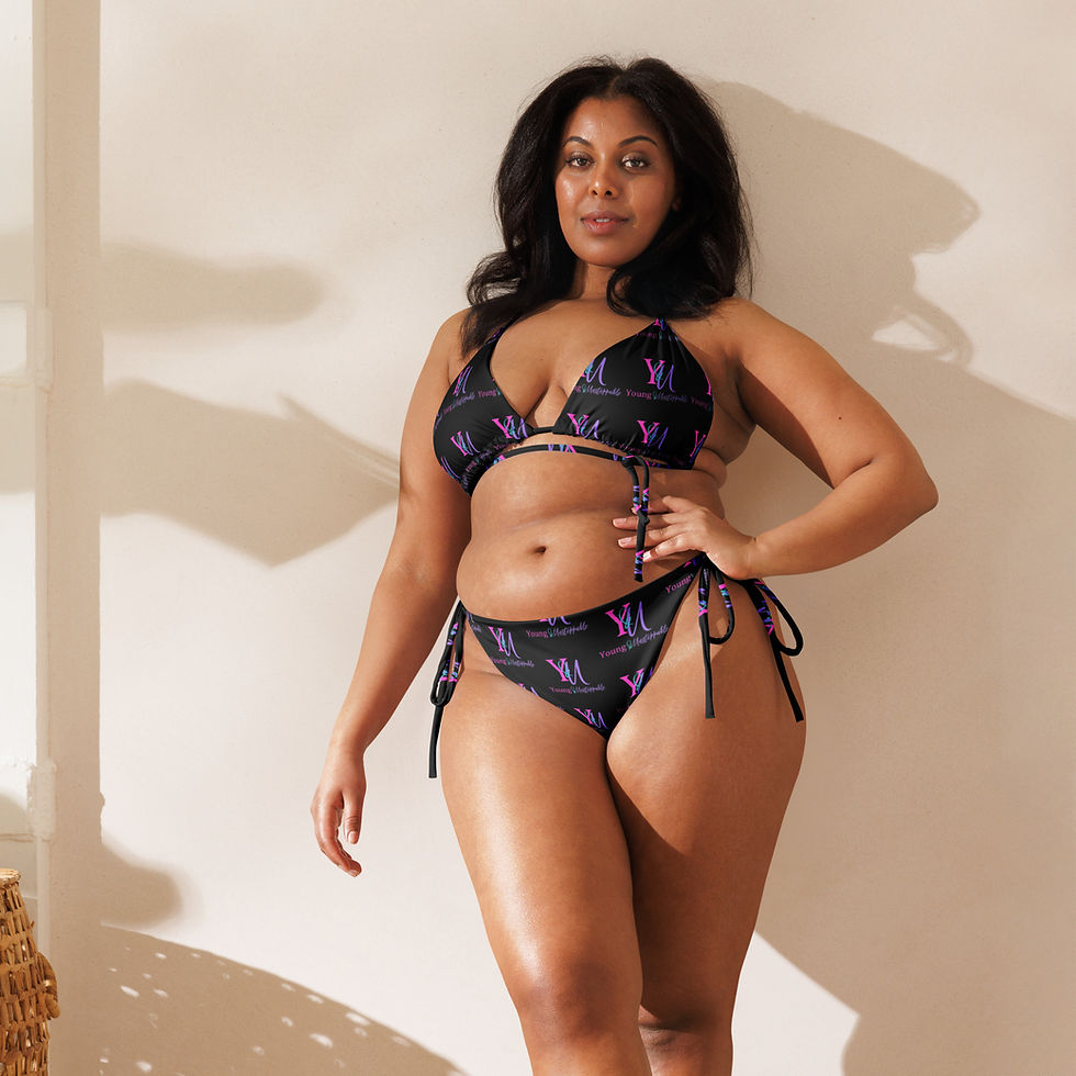 Thumbnail: Y&U Summer SASS string bikini 2pc set