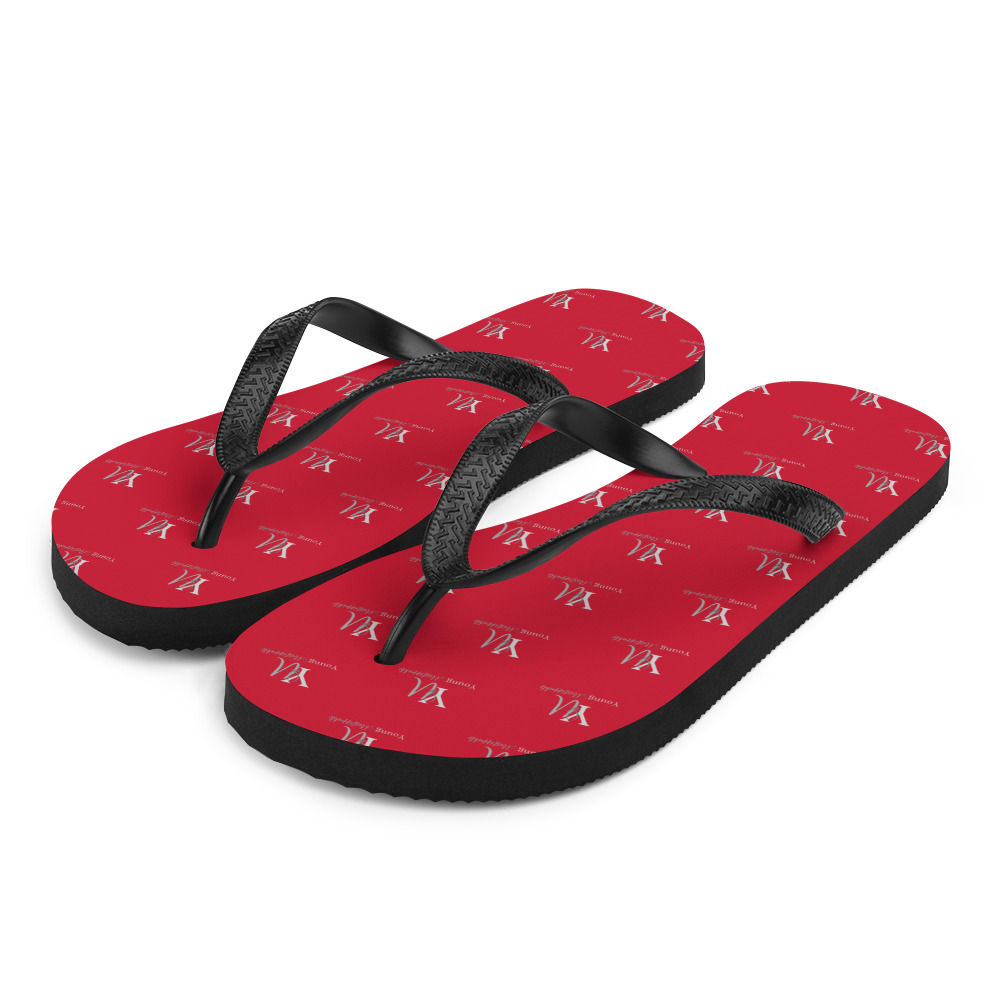 Red Flip-Flops
