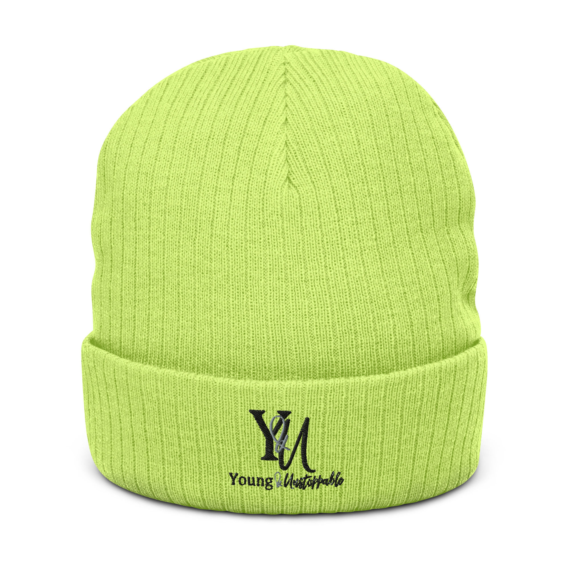 Y&U Ribbed knit beanie