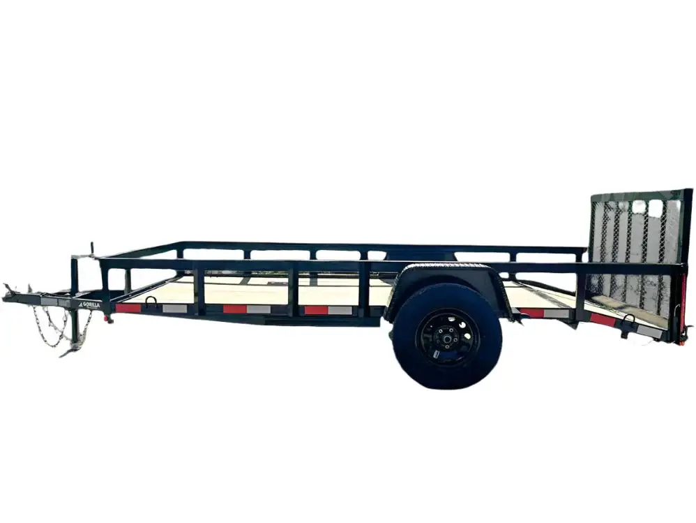 Single-Axle Open Utility Trailer