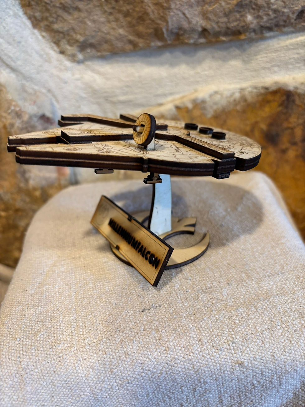 Thumbnail: Millennium Falcon 3d puzzle