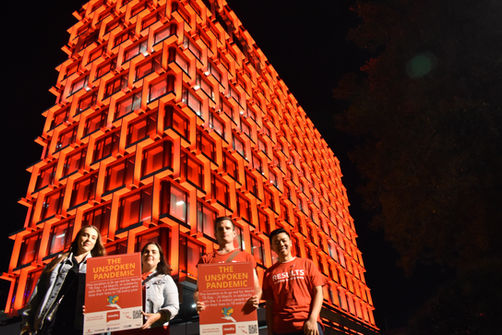 Light Up Red for World TB Day