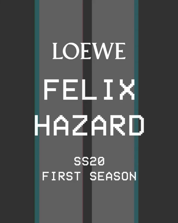 FELIX HAZARD FOR LOEWE SS20