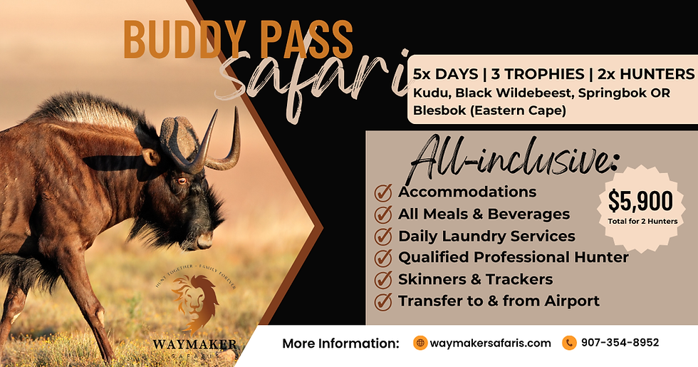 Buddy pass Eastern cape