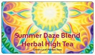 New Summer Daze Tea Natural with Guayusa strawberry, apple mint, hibiscus
