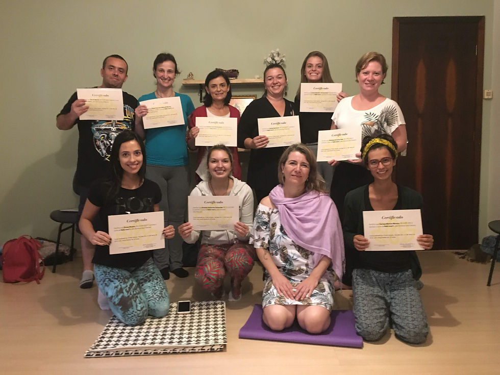 Reiki nível 1 - turma 3