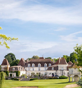This luxury 16th century chateau with golf course and spa offers accommodation for up to 130 guests near Bergerac in South-West France.
