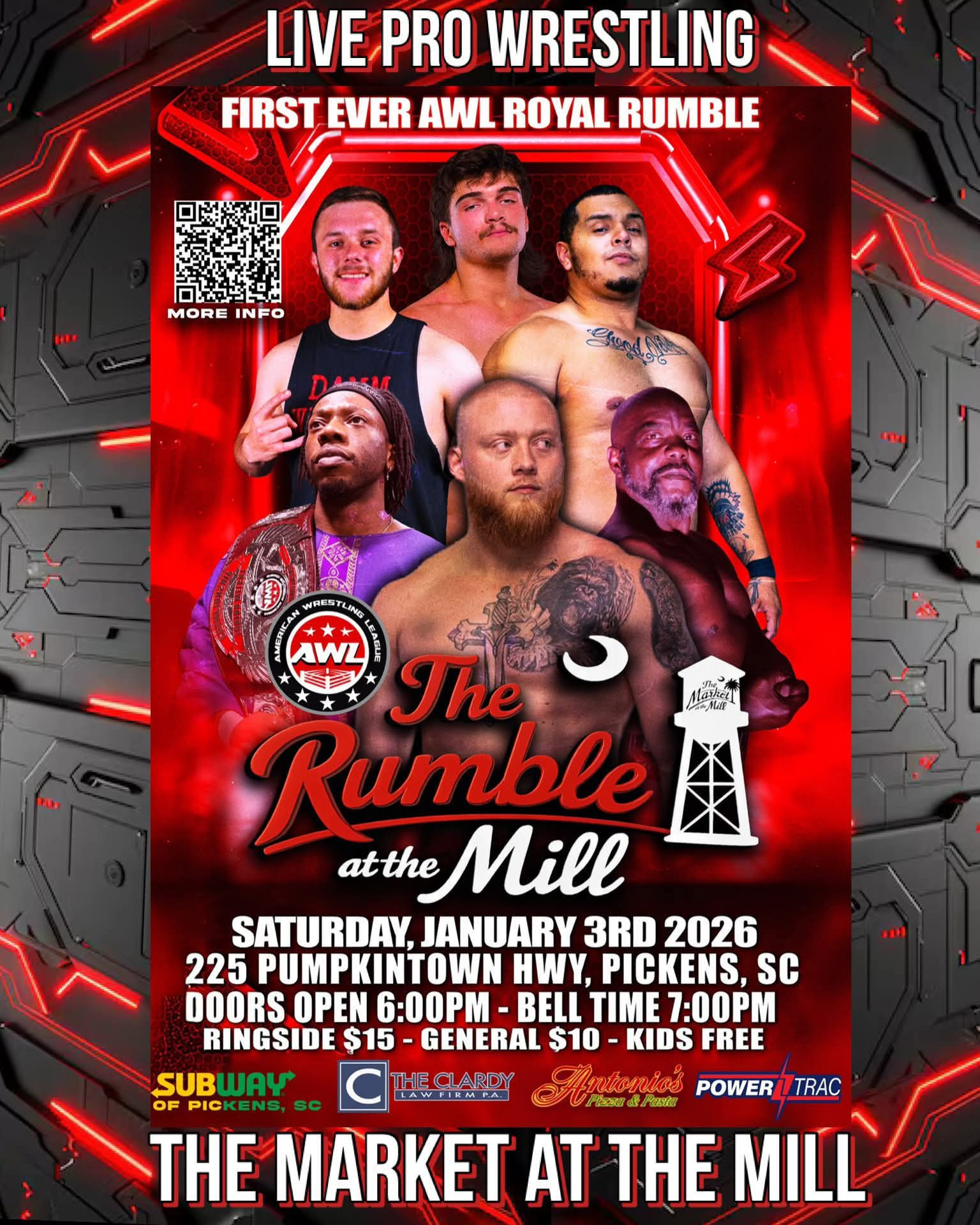 The Rumble at the Mill presented by American Wrestling League