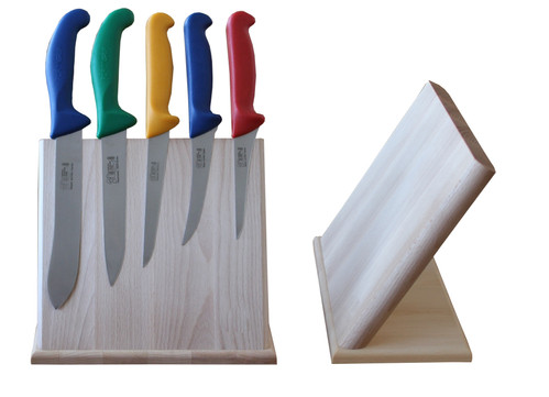 Magnetischer Messerständer aus Holz