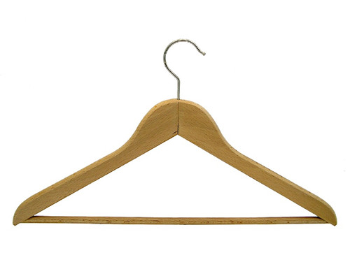 Rounded men´s hanger