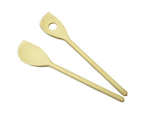 Wooden spoon oval with corner
