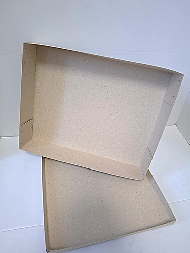 Schachteln aus Graukarton 400x300x100 mm