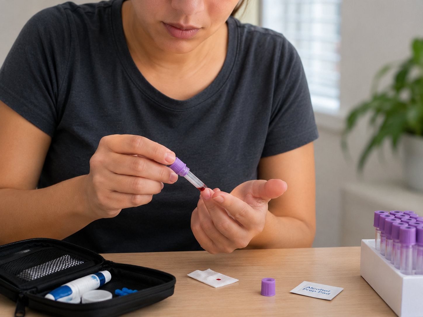 Metabolic screen-Finger prick home test kit