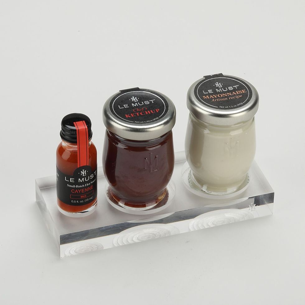 Thumbnail: Glorifier Combo Display, 2 Condiments & 1 Hot Sauce