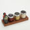 Miniatura: Wooden Combo Display, 3 Condiments & 2 Hot Sauces