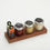 Miniatura: Wooden Combo Display, 3 Condiments & 2 Hot Sauces