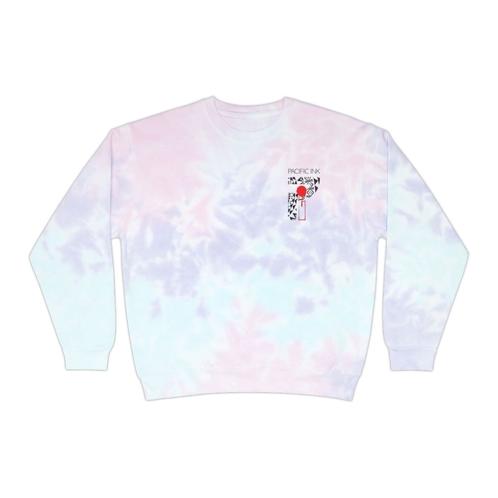 Thumbnail: Pacific Ink Unisex Tie-Dye Sweatshirt