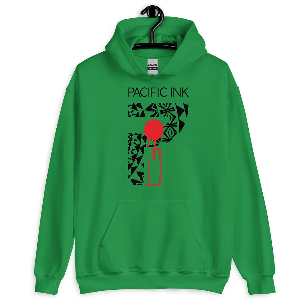 Thumbnail: Pacific Ink Unisex Hoodie (Light Colour)