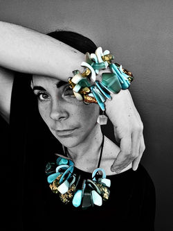 Eco-Resin Necklace and Bracelets