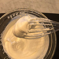 Crème chantilly à ma façon