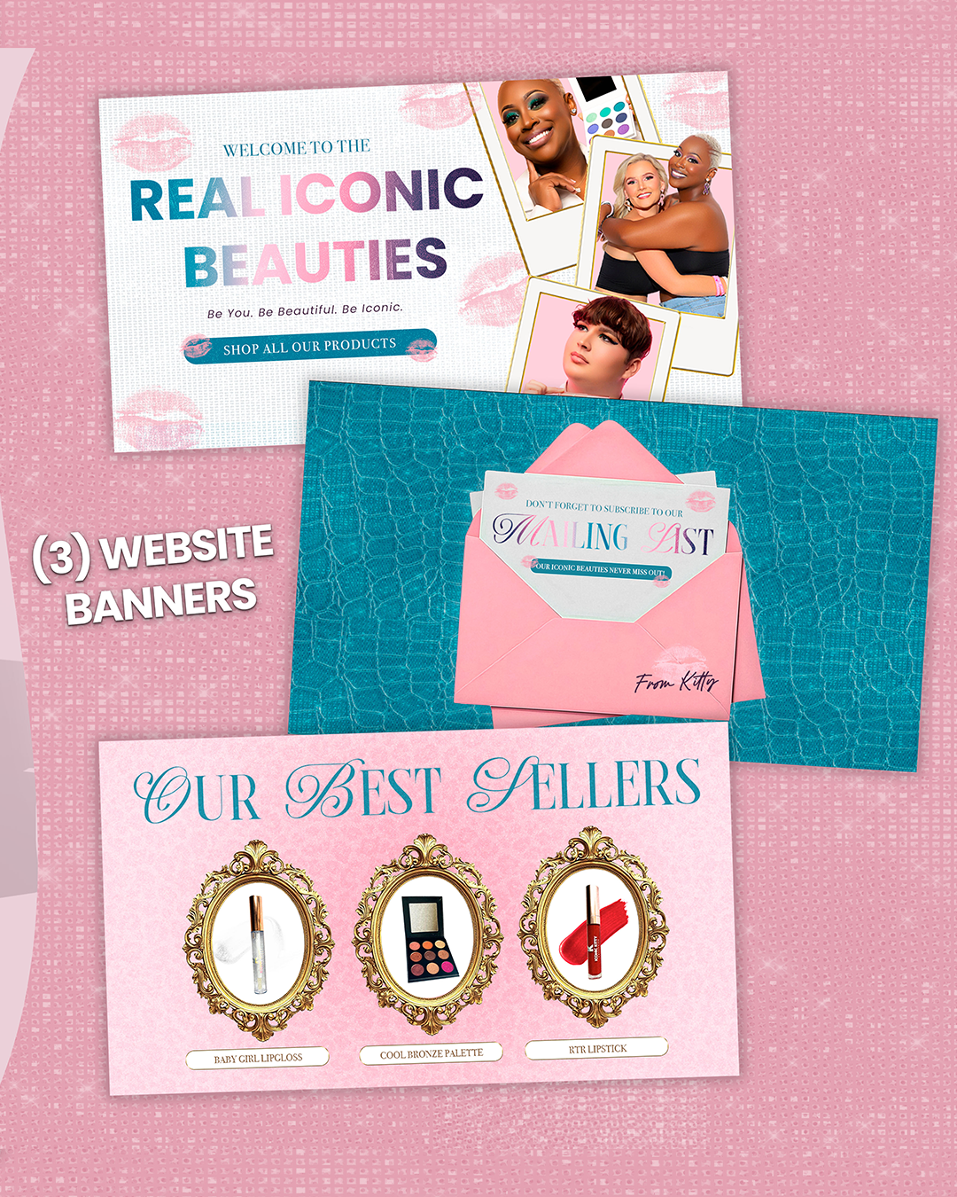 3 Website Banners