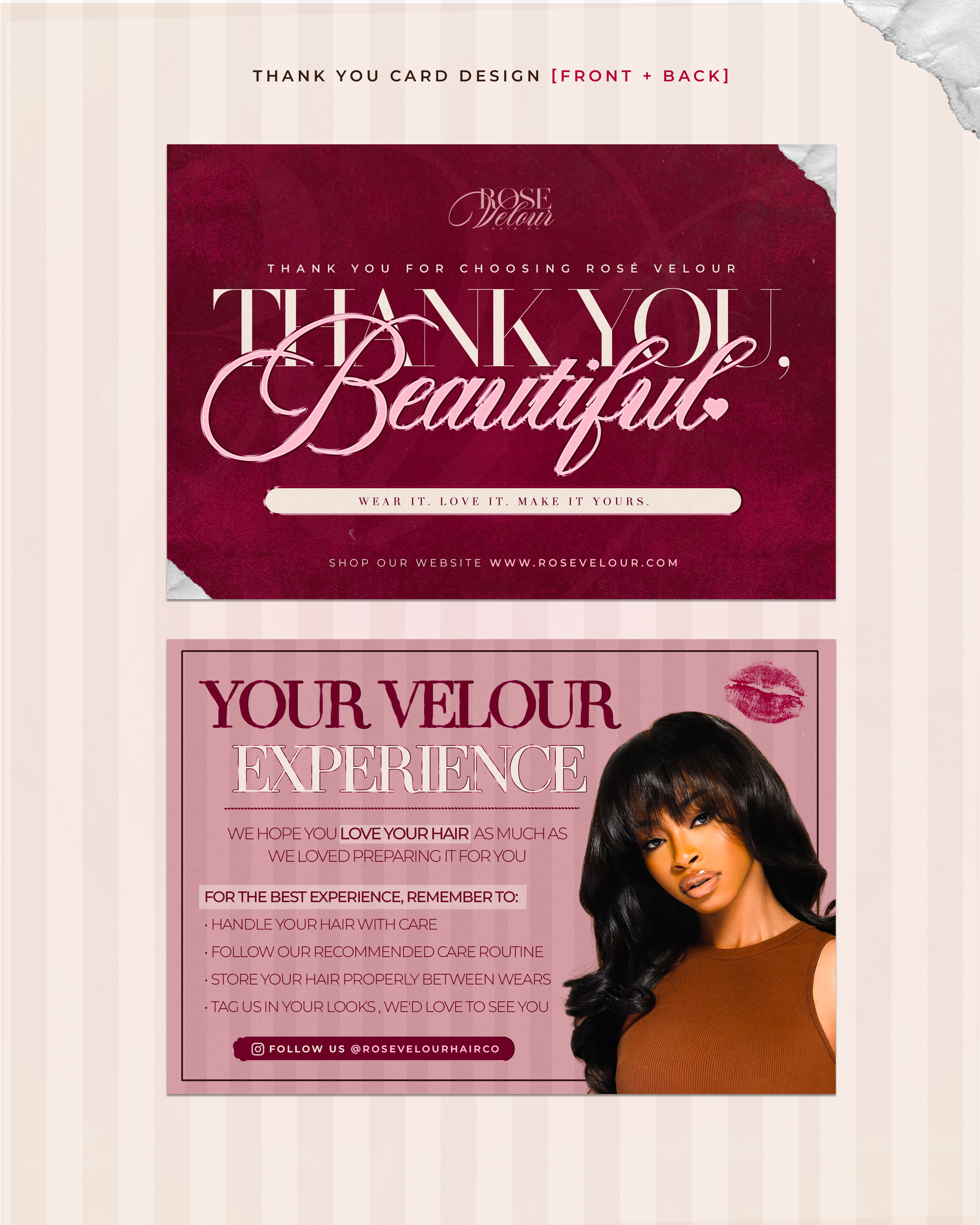 Thank You Card Design