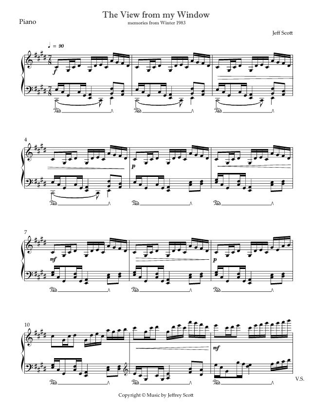 Miniatura: The View From My Window