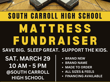 SAVE THE DATE! 1st Annual Mattress Fundraiser - Support SCH Fine Arts!