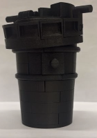 EAFab's Original Gator-Mouth Ladle Metallurgical Furnace (LMF) Design - Building Brick Piece. EAFab Corporation, Steel Industry, Student Outreach, Students to Steel, Engineering, Fabrication, Real Solutions.