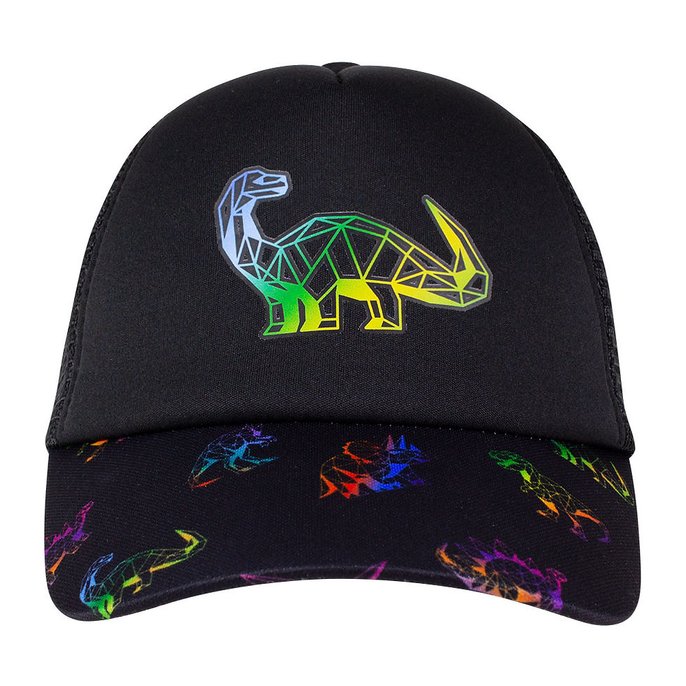 Geo Brachiosaurus Kids Truckers Cap
